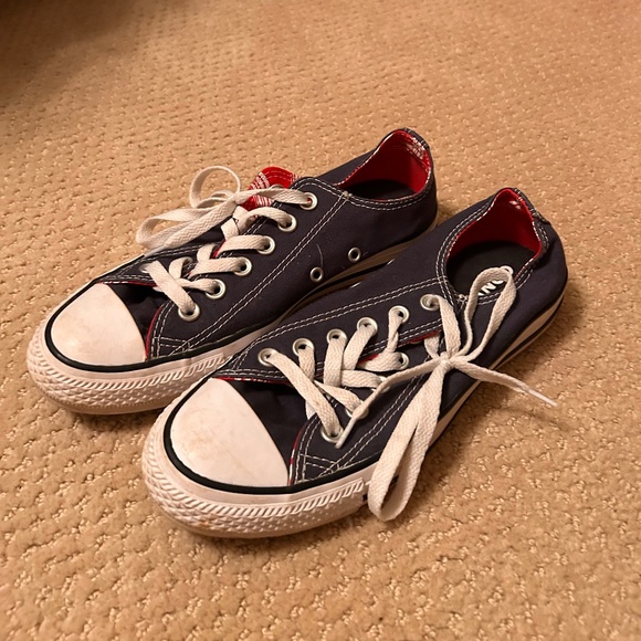 Low top Converse (Red White and Blue) - Picture 1 of 1